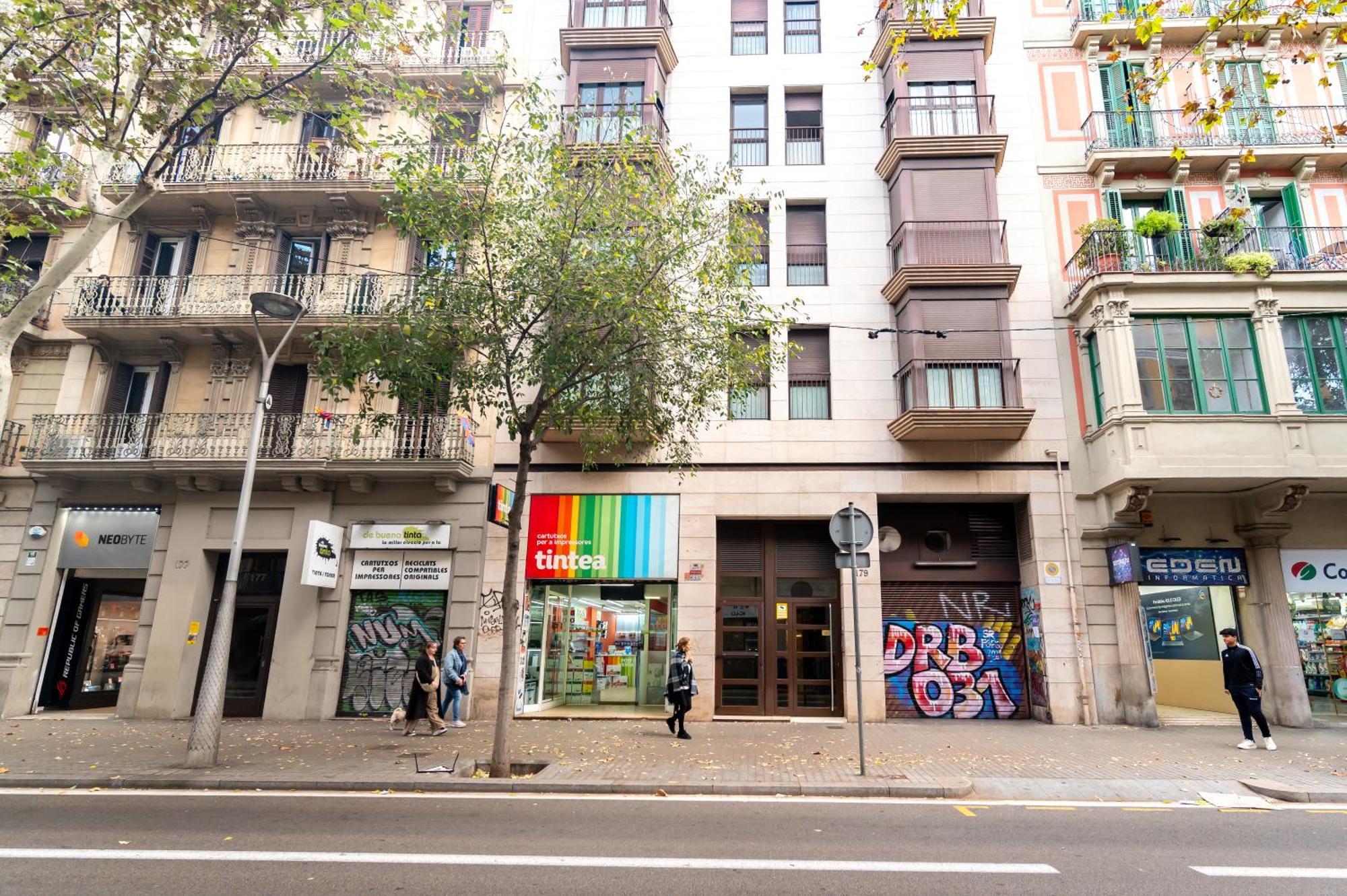 巴塞罗那Comfy Downtown + Private Terrace公寓 外观 照片